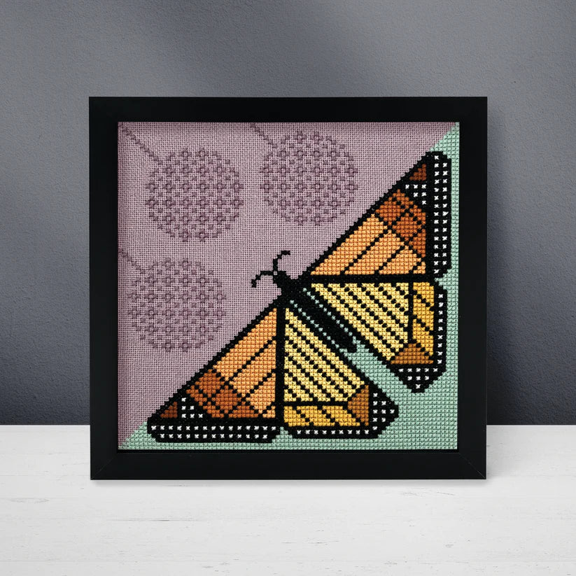 Milkweed & Monarch - Cross Stitch Pattern