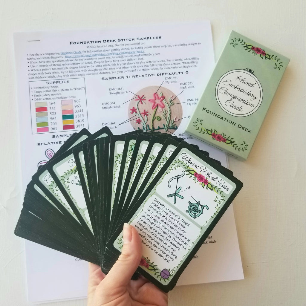 Embroidery Companion Cards