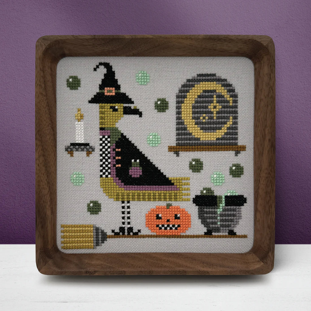 Trick or Tweet Willa - Cross Stitch Pattern