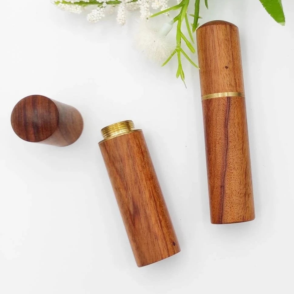 Wooden Needle Case