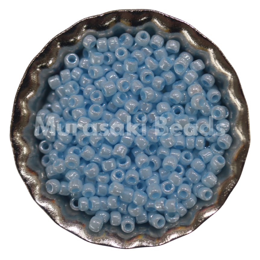 Size 11 - Murasaki Lt. Aqua Luster Beads