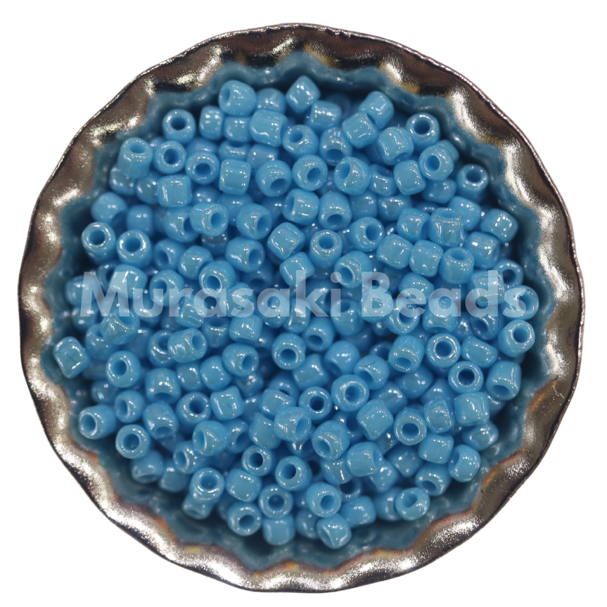 Size 11 - Murasaki Sky Blue Luster Beads