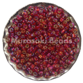 Size 11 - Murasaki Lt. Ruby AB Silver Lined Beads