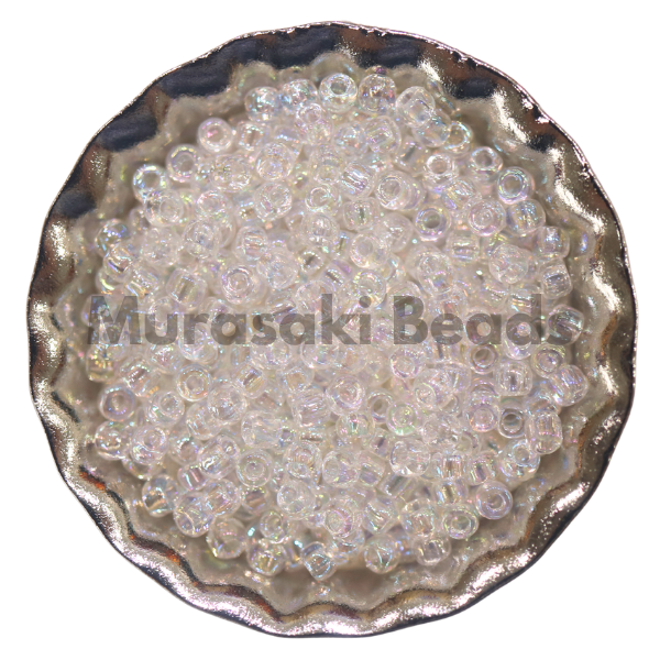 Size 11 - Murasaki Crystal AB Beads