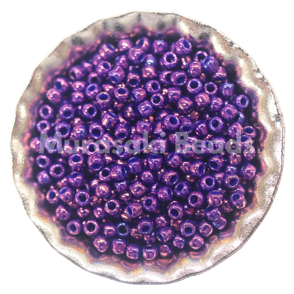 Size 11 - Murasaki Higher Metallic Grape TOHO Beads