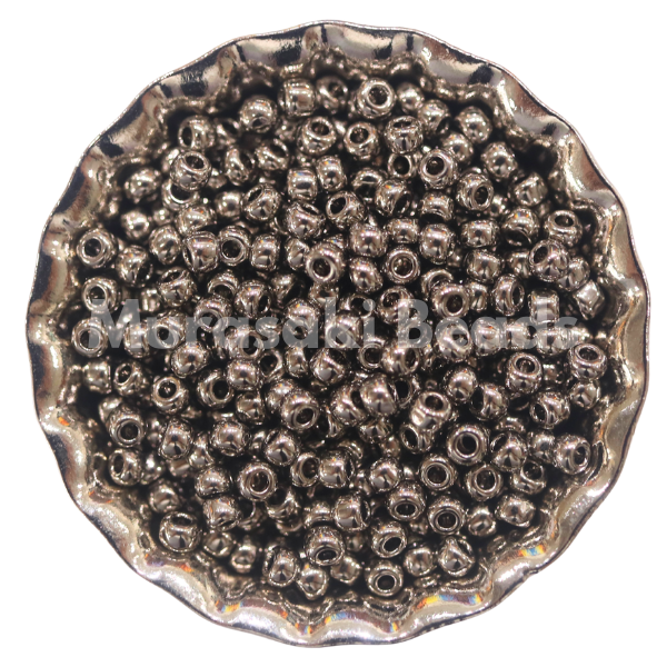 Size 11 - Murasaki Nickel Silver Metallic Beads