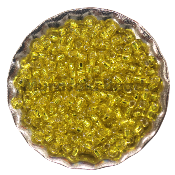 Size 11 - Murasaki Yellow Silver Lined Beads
