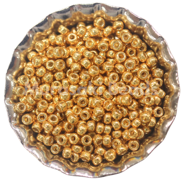 Size 11 - Murasaki Duracoat Lt. Gold Beads