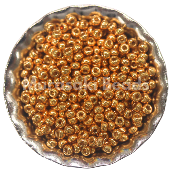 Size 11 - Murasaki Duracoat Gold Beads