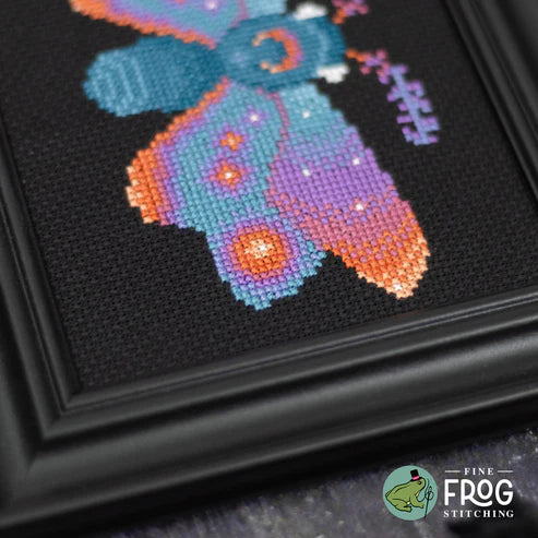 Rising Sun Moth - Cross Stitch Pattern
