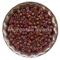 Size 11 - Murasaki Burnt Orange Matte AB Beads