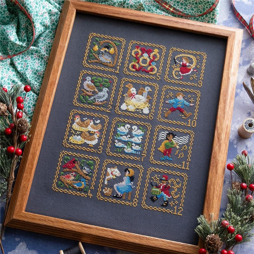 12 Days Sampler - Cross Stitch Pattern