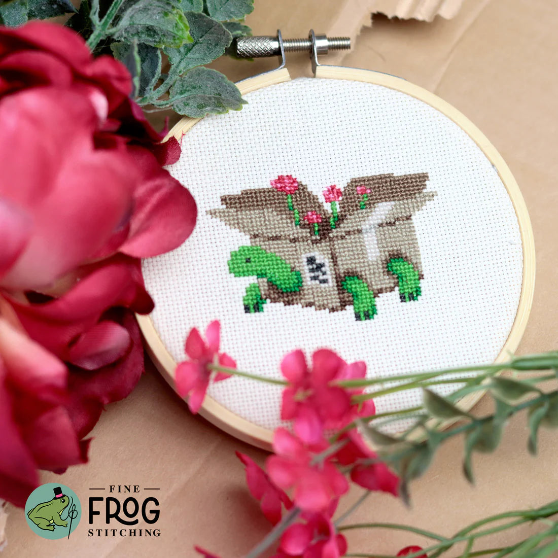 Box Turtle - Cross Stitch Pattern