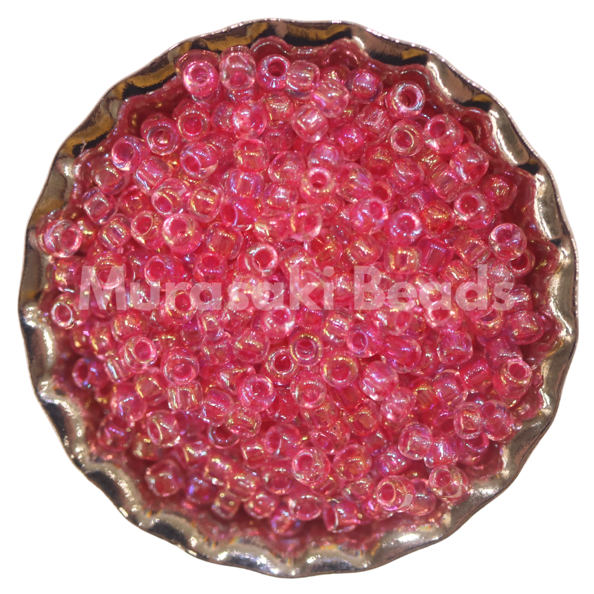 Size 11 - Murasaki Barbie AB TR CL Beads