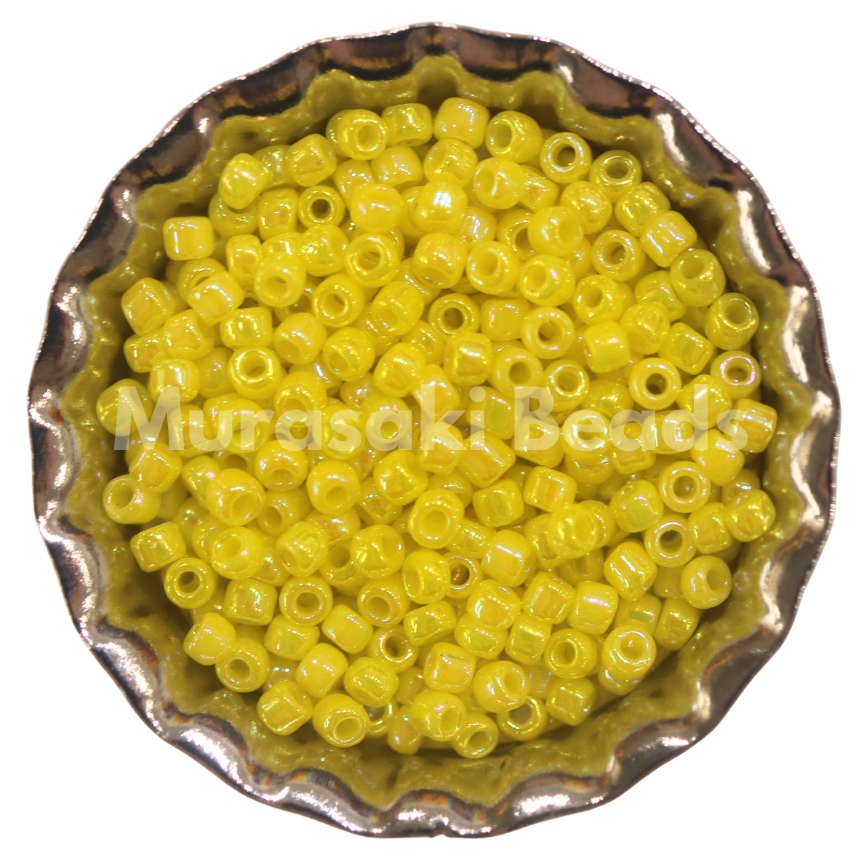 Size 11 - Murasaki Lt. Yellow AB Beads