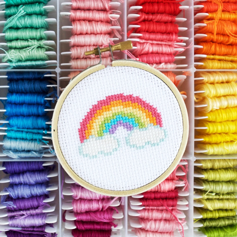 Mini Rainbow - Cross Stitch Kit