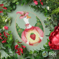 Strawberry Goose Witch - Cross Stitch Pattern