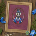 Badger Gentleman - Cross Stitch Pattern