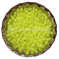 Size 11 - Murasaki Crystal Neon Yellow CL Beads