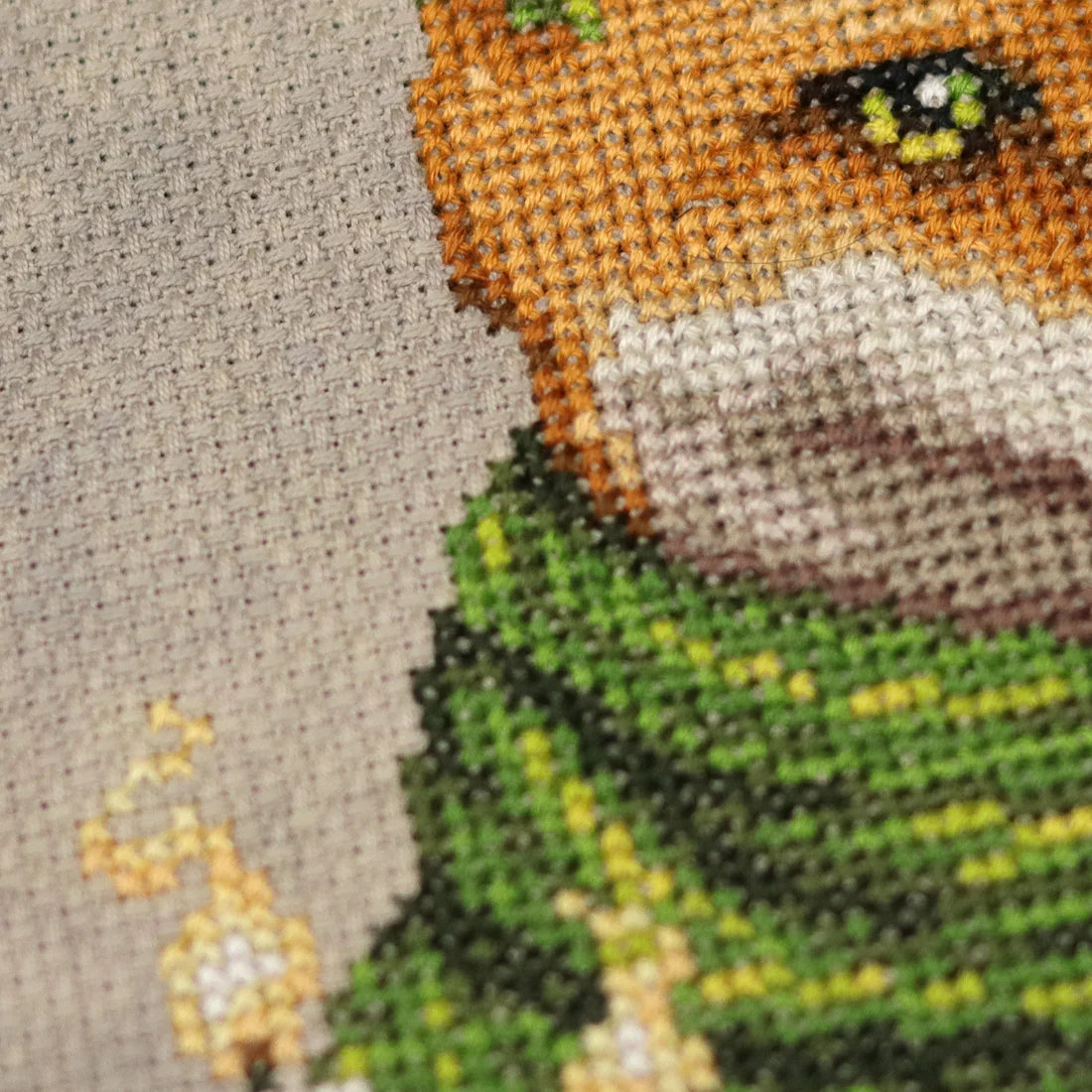Fireside Fox - Cross Stitch Pattern
