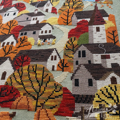 Autumn Towne - Cross Stitch Pattern