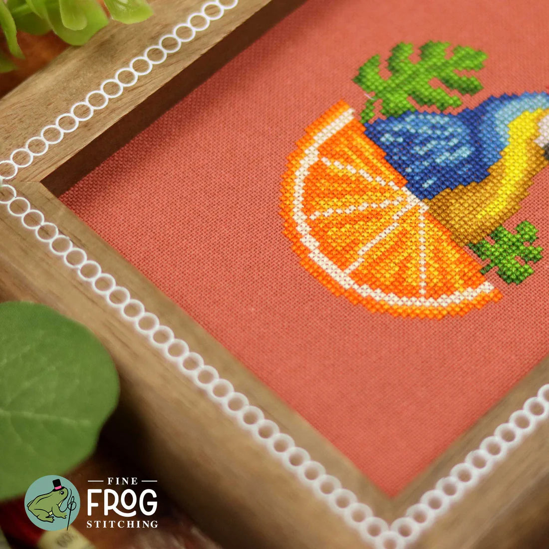 Fruit Hat Señorita - Cross Stitch Pattern