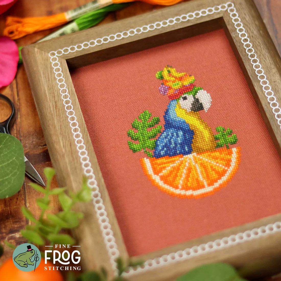 Fruit Hat Señorita - Cross Stitch Pattern