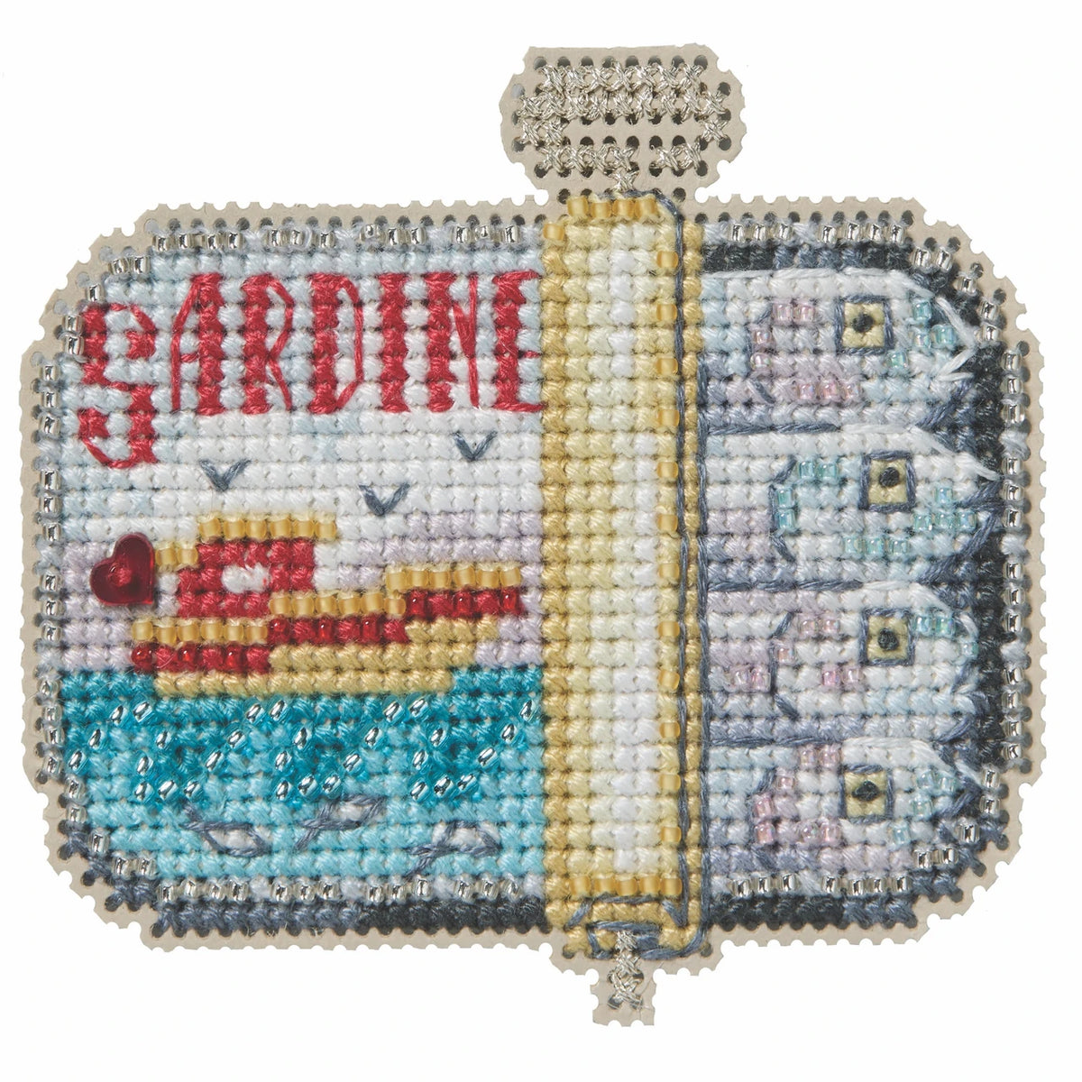Sardine Mill Hill Ornament - Cross Stitch Kit