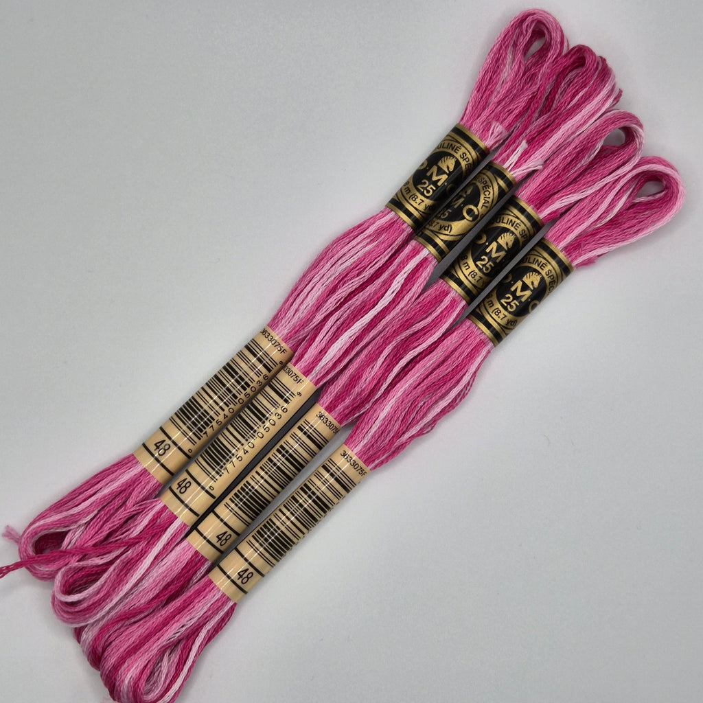 DMC 48 Variegated Baby Pink
