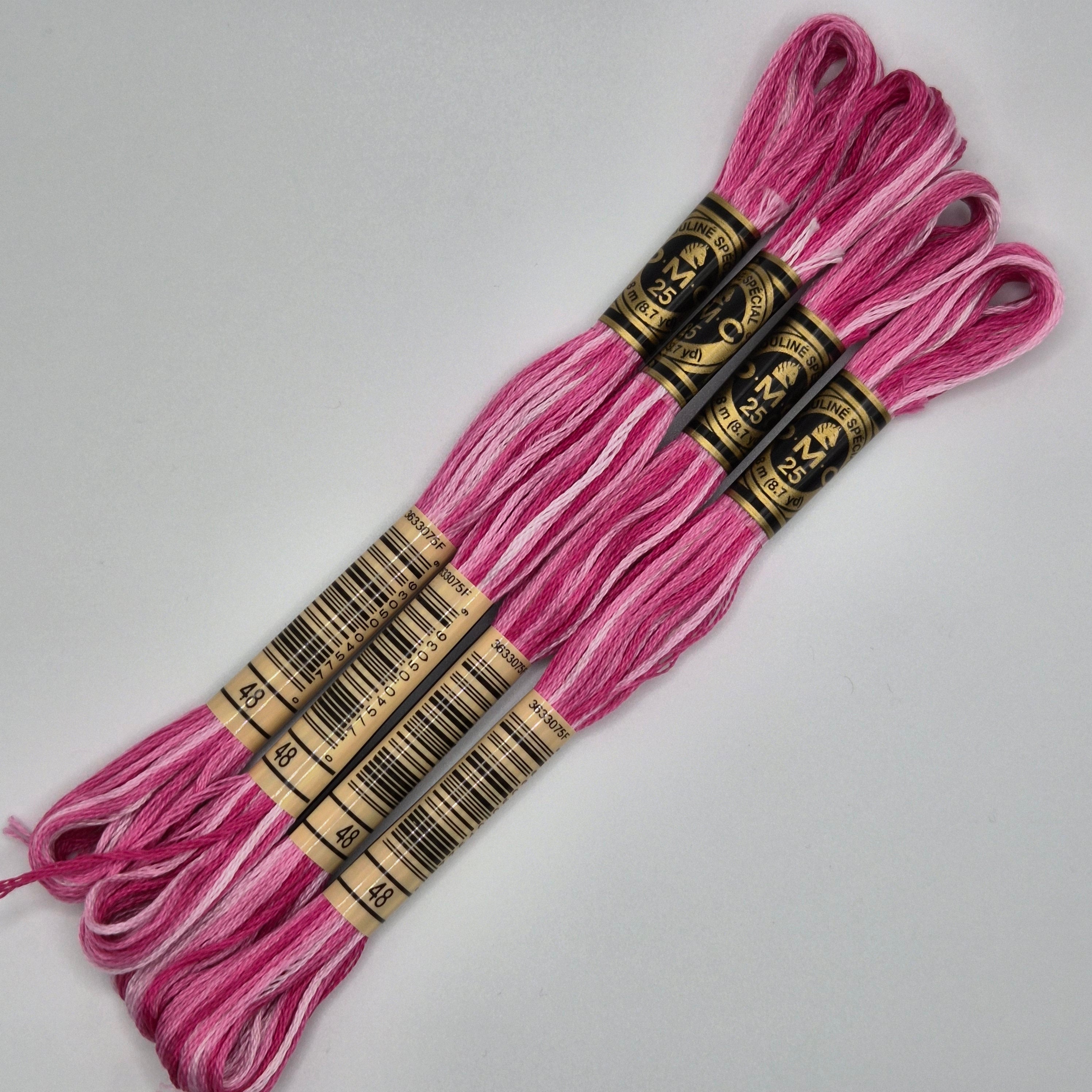 DMC 48 Variegated Baby Pink