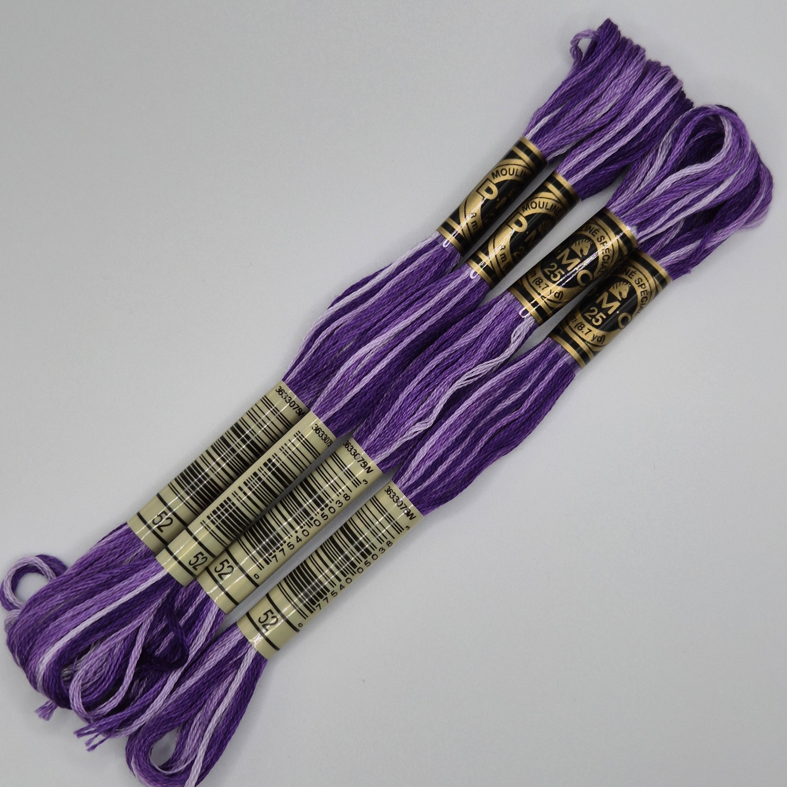 DMC 52 Variegated Violet