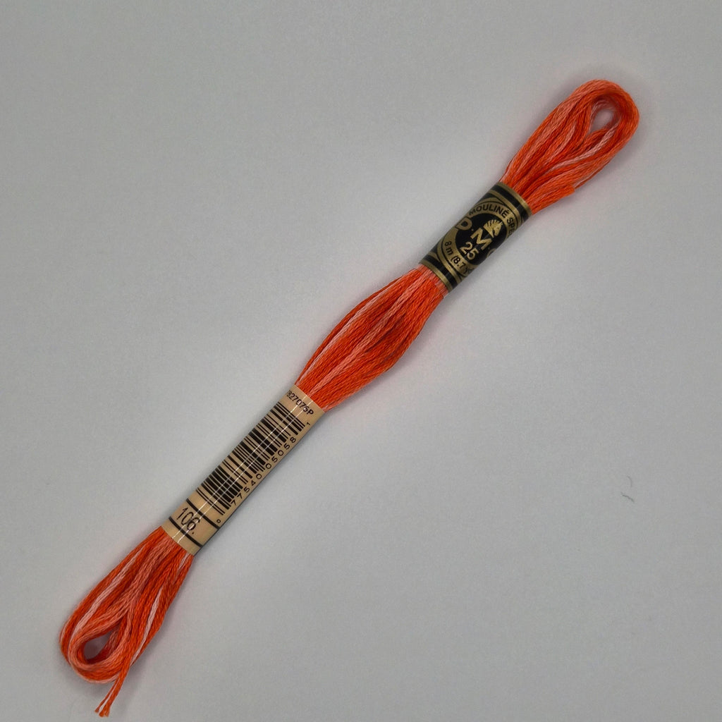 DMC 106 Variegated Coral