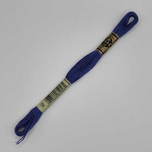 DMC 158 Med. Very Dark Cornflower Blue