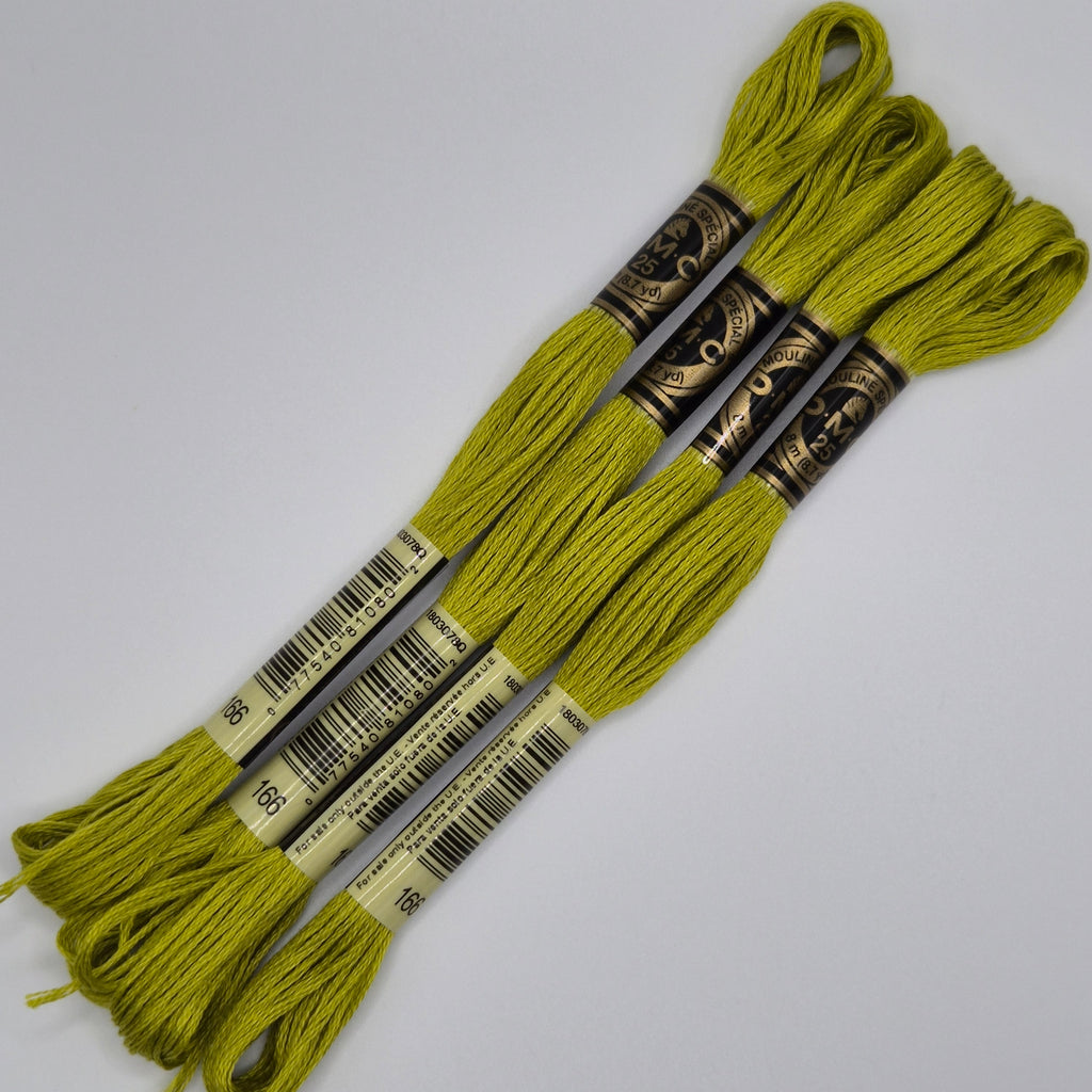 DMC 166 Med. Light Moss Green