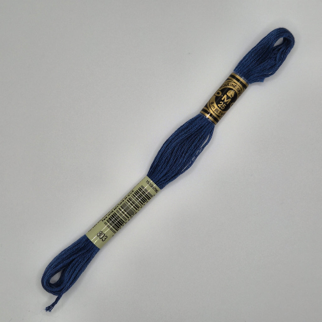 DMC 803 Ultra Very Dark Baby Blue