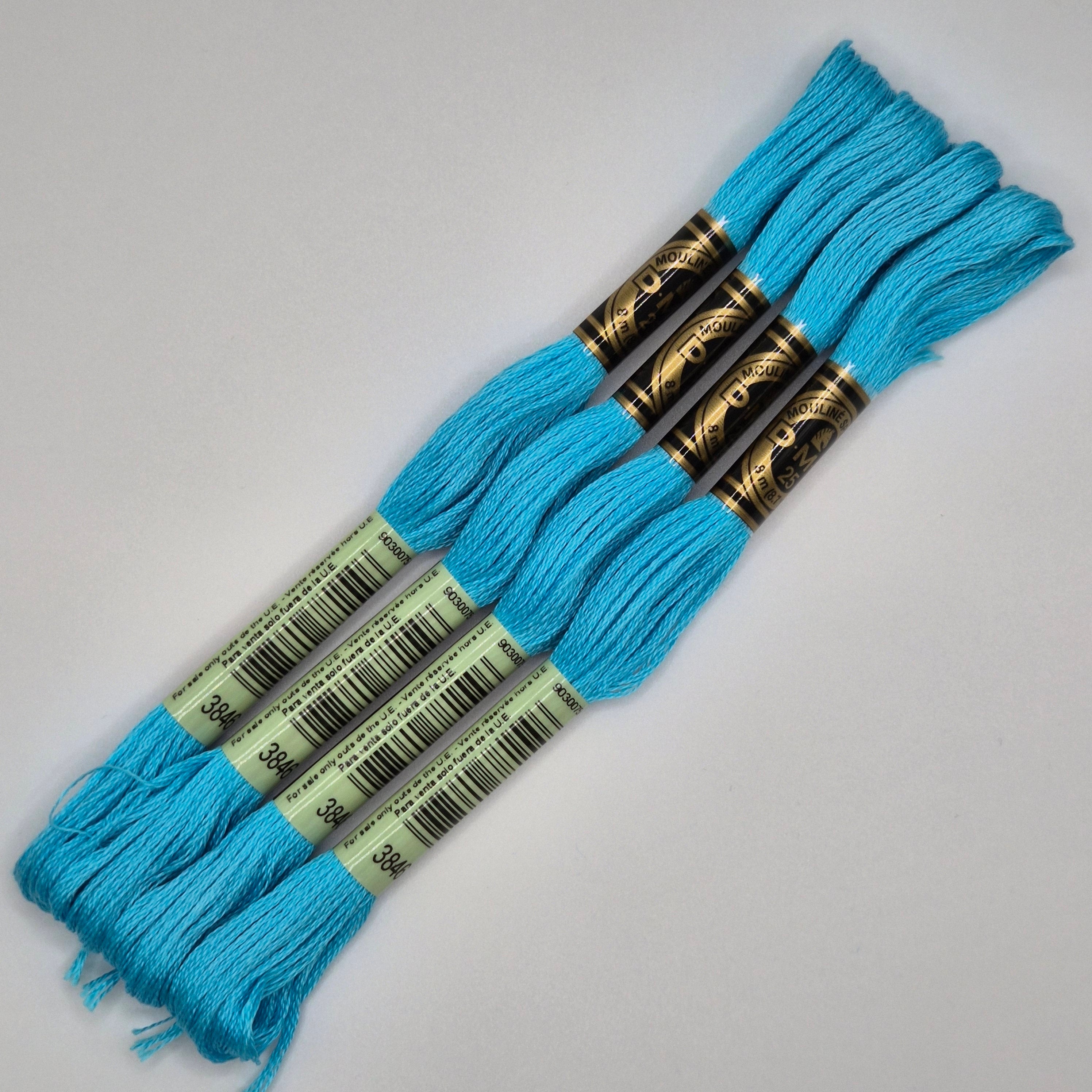 DMC 3846 Light Bright Turquoise