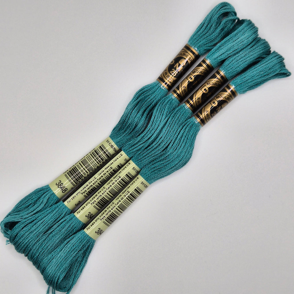 DMC 3848 Med. Teal Green