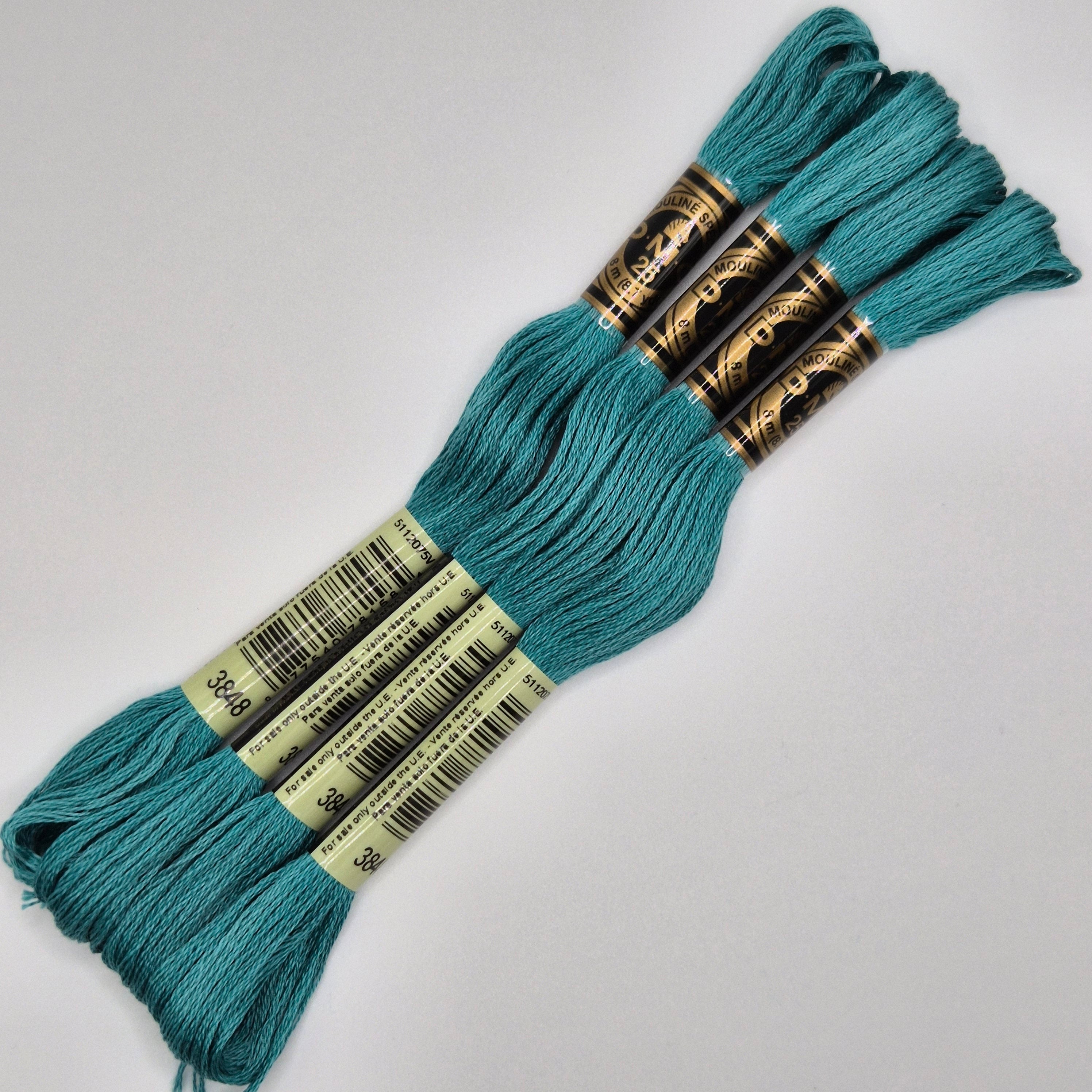 DMC 3848 Med. Teal Green