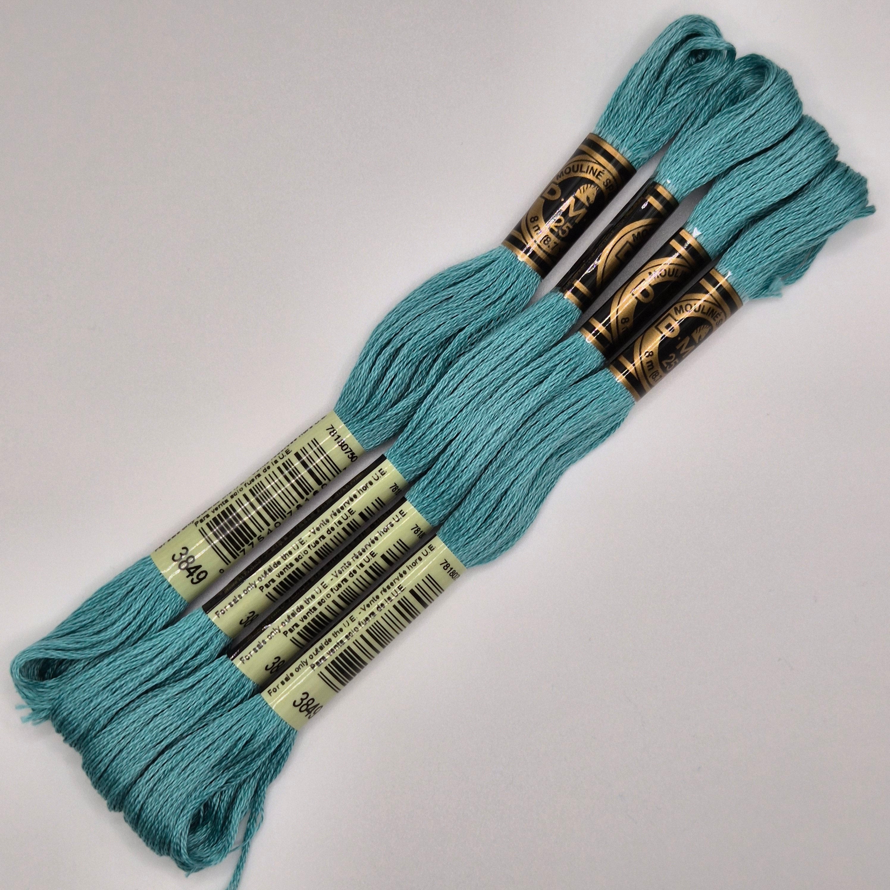 DMC 3849 Light Teal Green