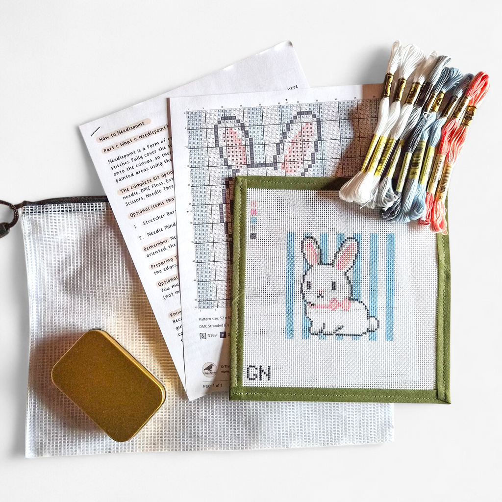 Bunny Needlepoint Kit