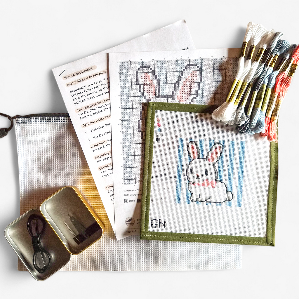 Bunny Needlepoint Kit