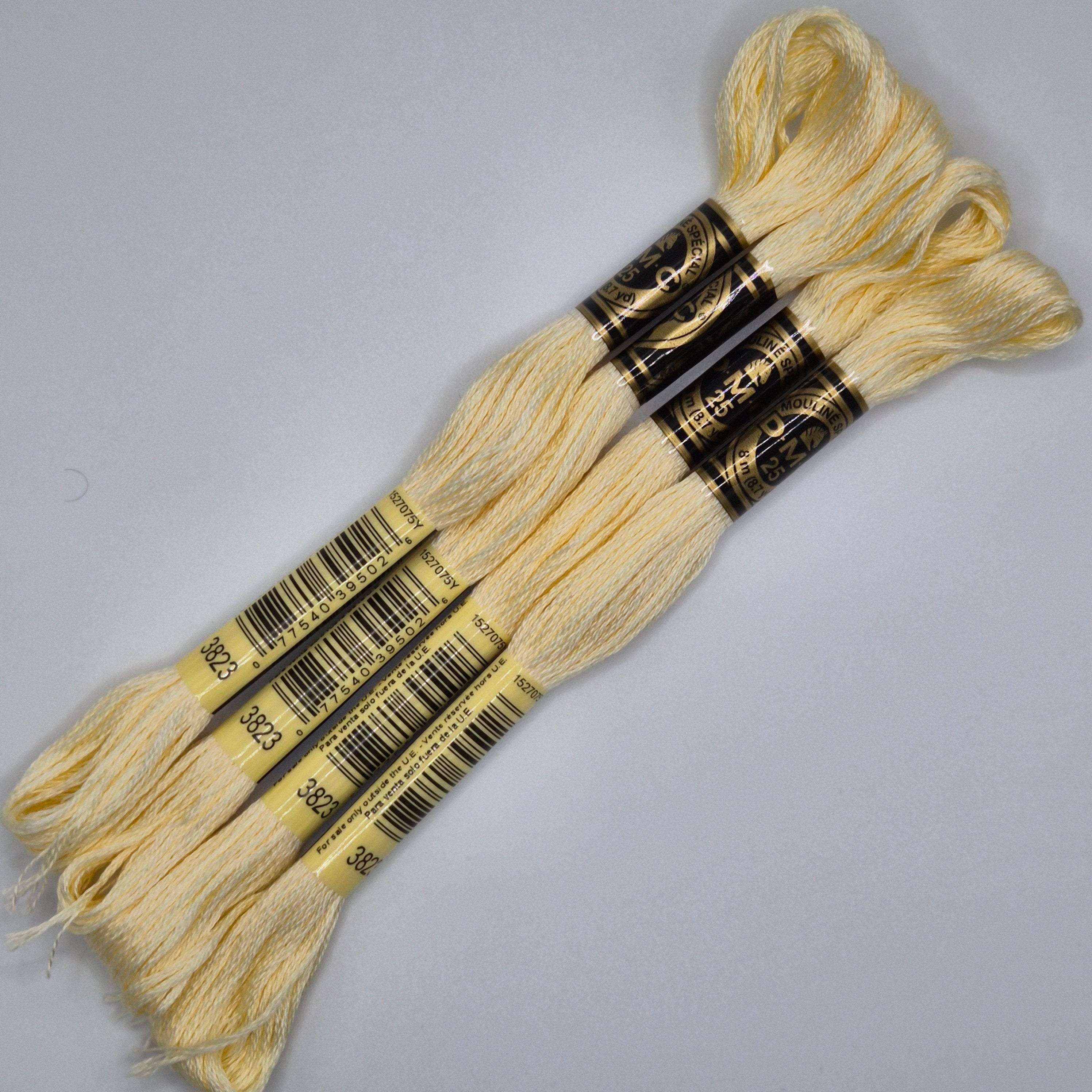 DMC 3823 Ultra Pale Yellow