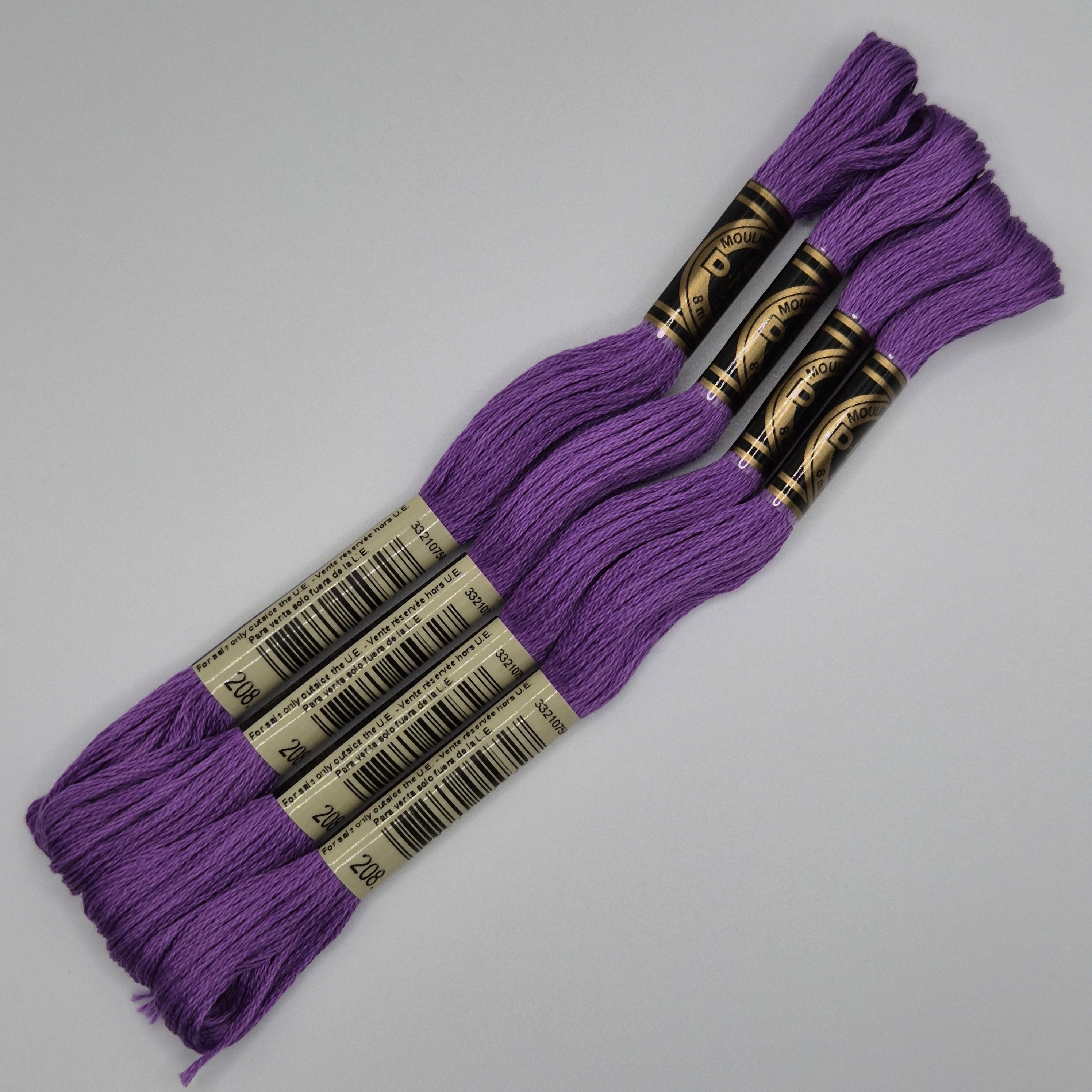 DMC 208 Very Dark Lavender