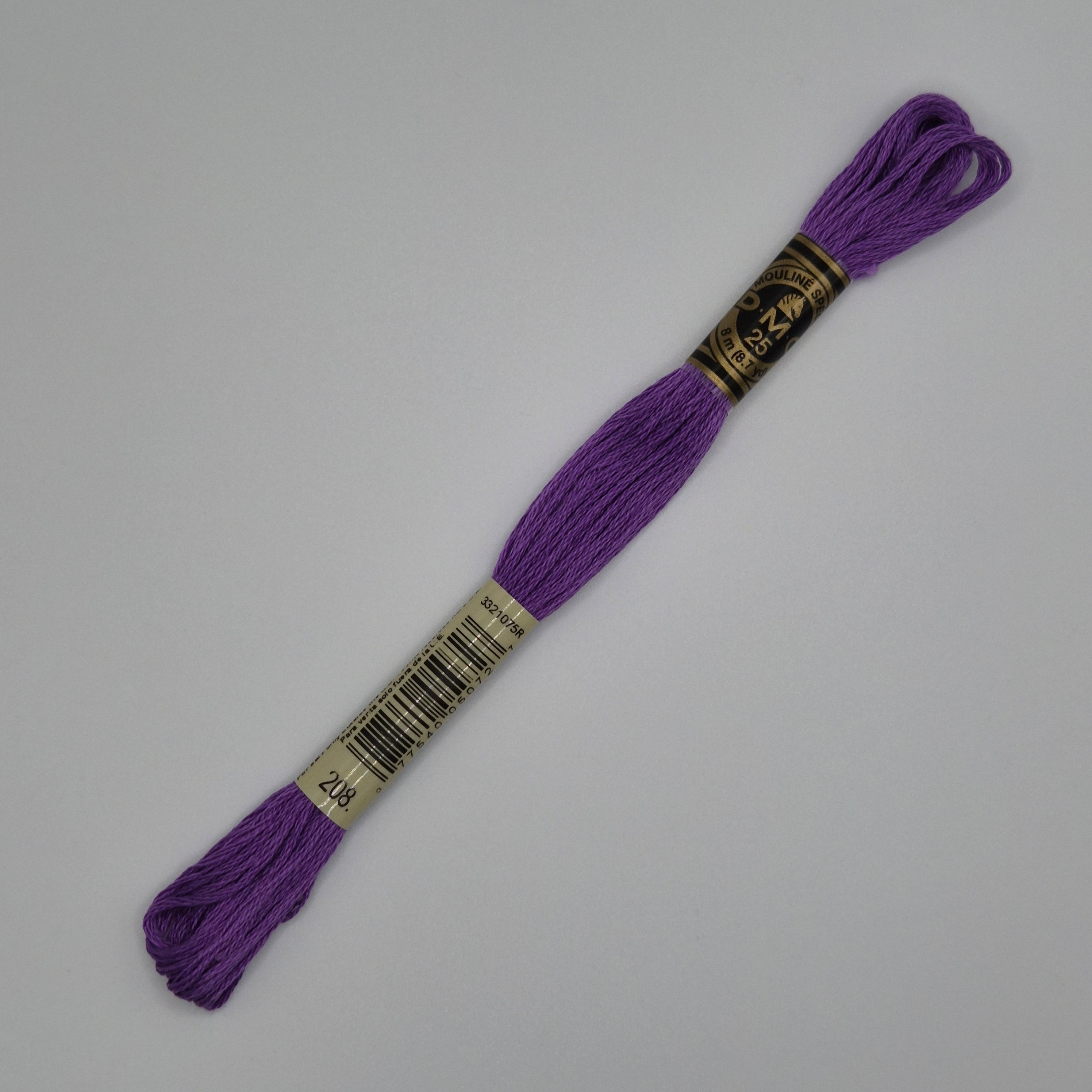 DMC 208 Very Dark Lavender