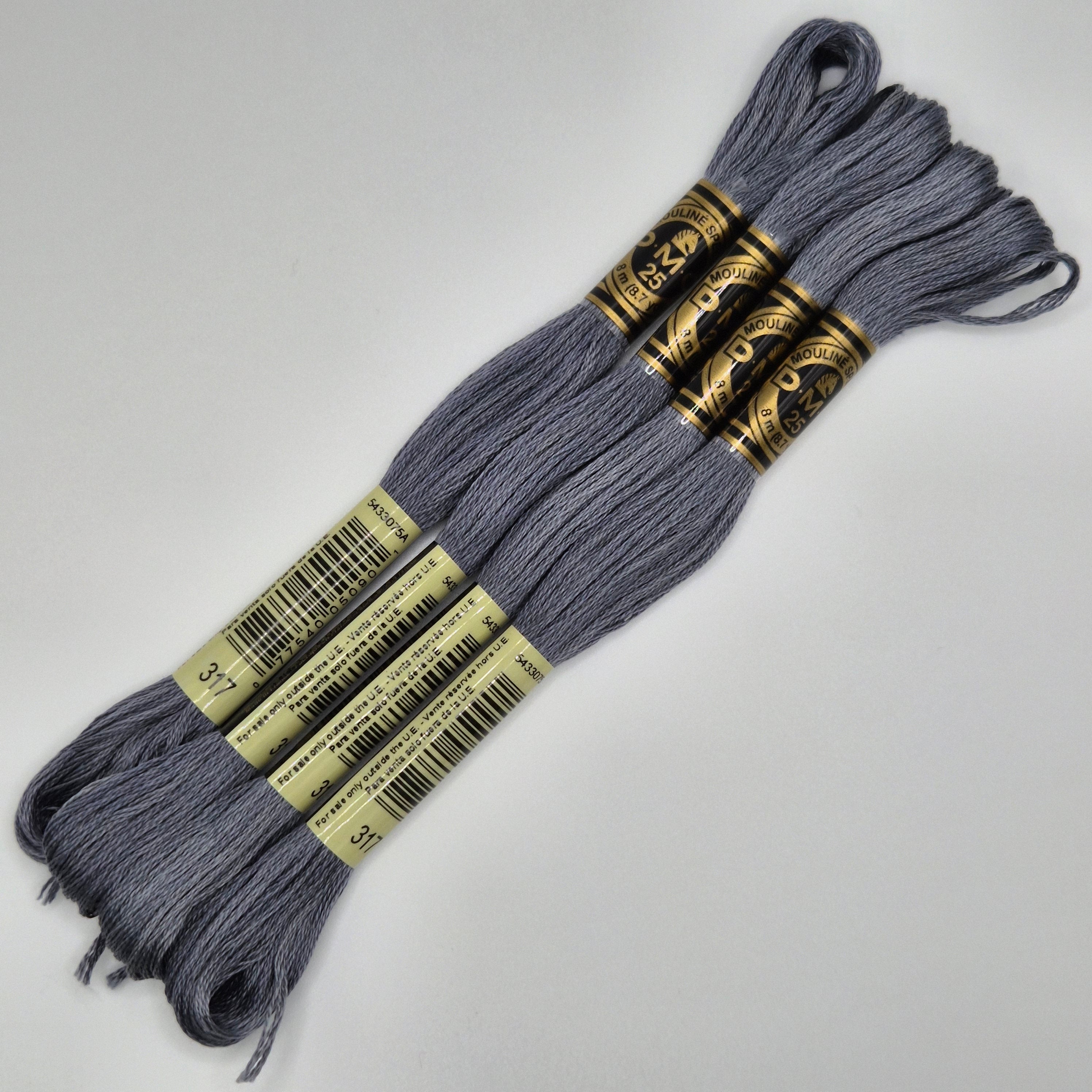 DMC 317 Pewter Gray