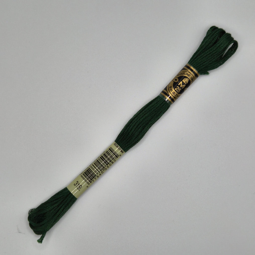 DMC 319 Very Dark Pistachio Green