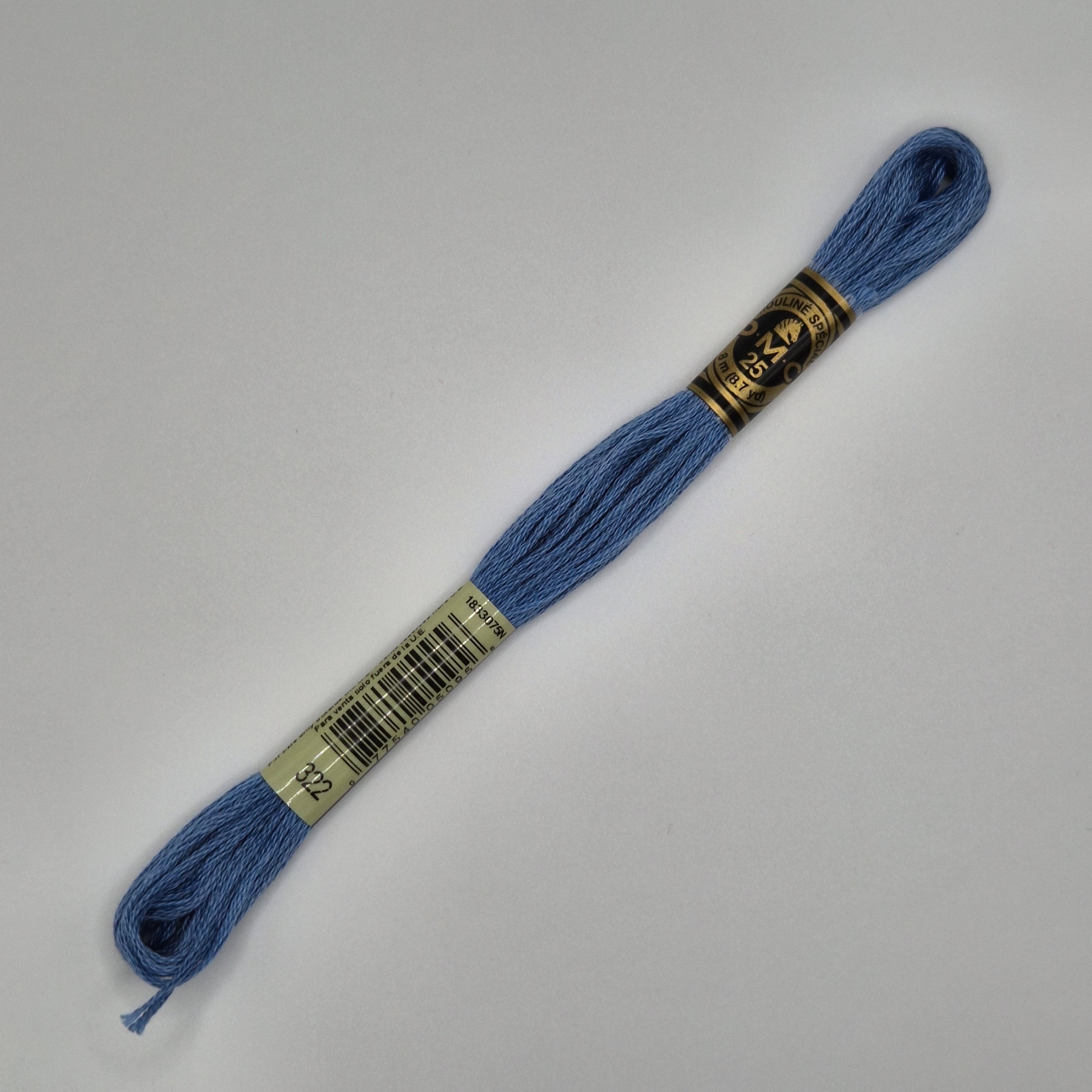 DMC 322 Dark Dark Baby Blue