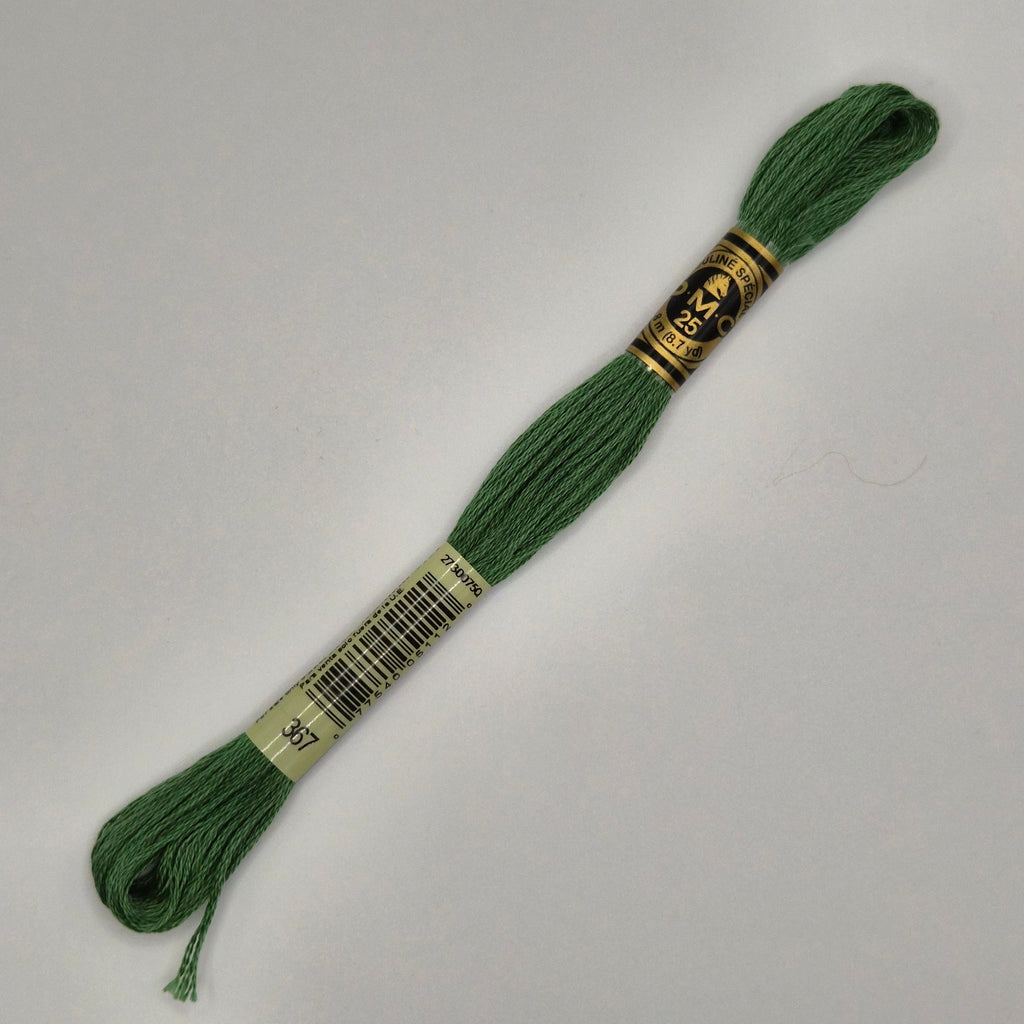 DMC 367 Dark Pistachio Green