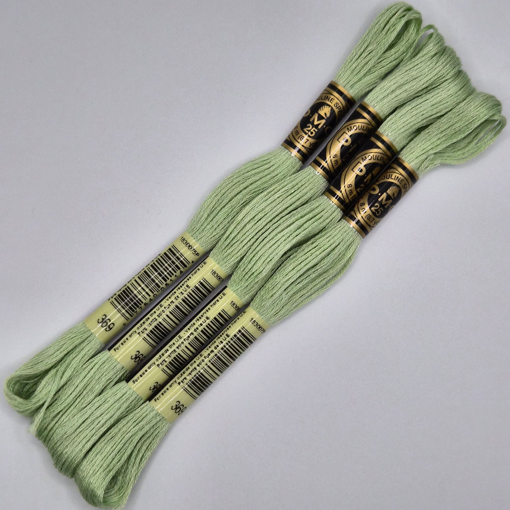 DMC 369 Very Light Pistachio Green