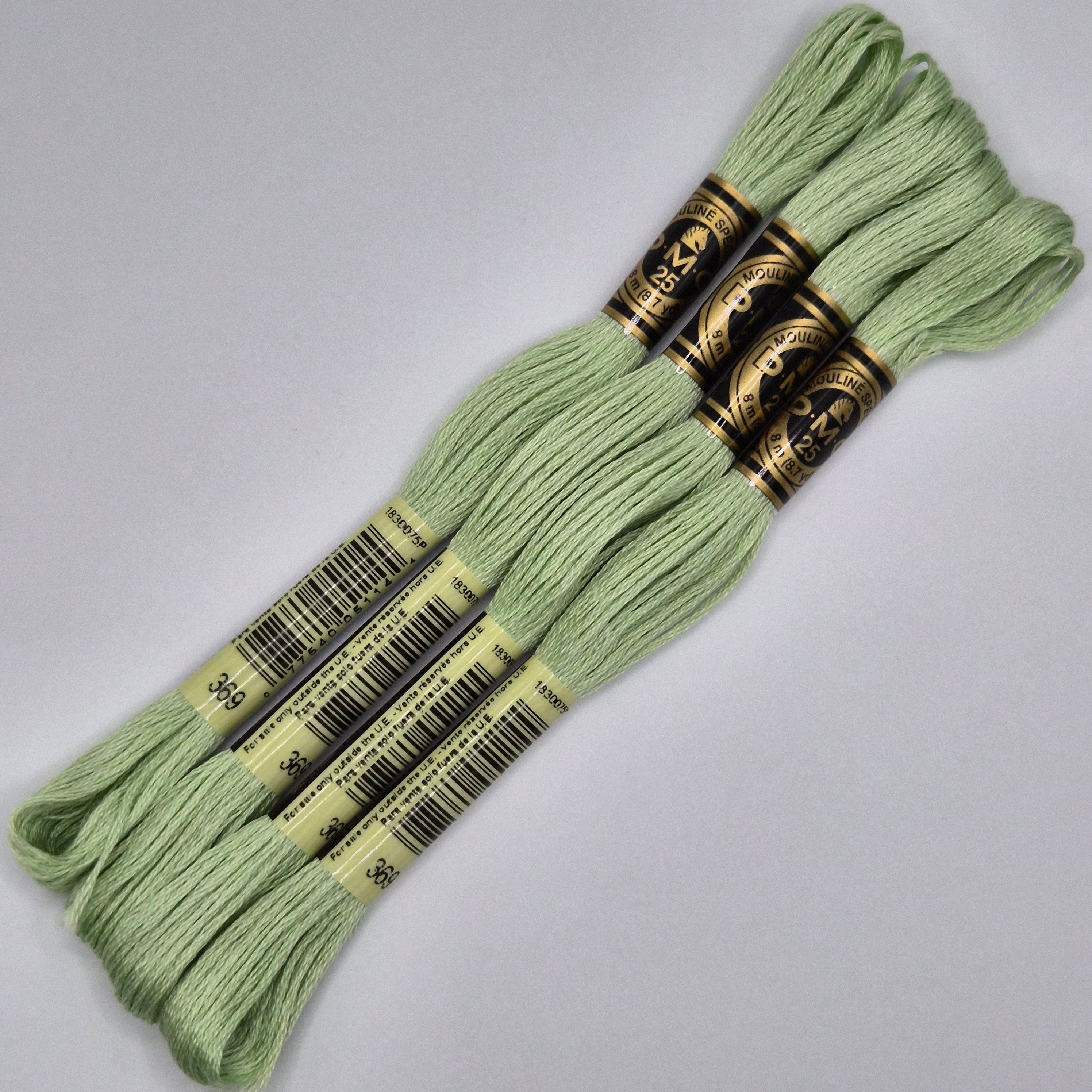 DMC 369 Very Light Pistachio Green